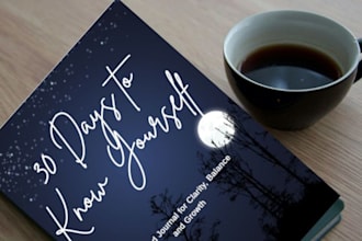 create a personalized 30 day guided journal for healing and self connection