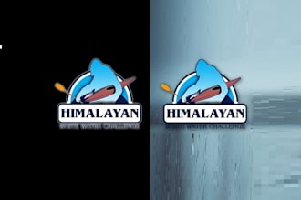 create a cool necessary logo for a non profit kayaking race