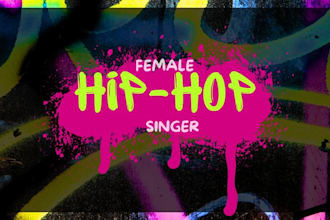 be your female hip hop singer, female UK rapper, trap and edm pop ghostwriter