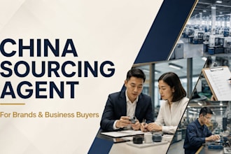 be your china sourcing agent for supplier research and verification
