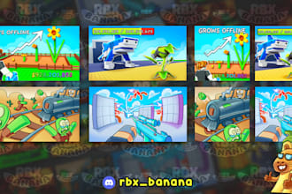 create a roblox thumbnail and icon for your game