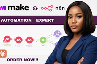 n8n automation make com automation makecom n8n scenario cloud ai make com expert