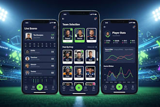 develop fantasy football, sport website, fantasy sport app and sportsbet app