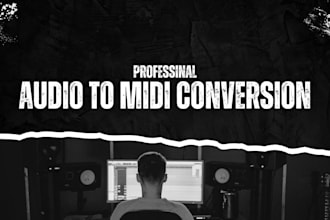 turn any melody, chord, or audio into midi
