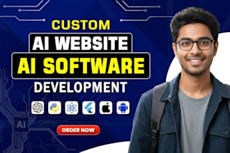 develop your ai saas, ai website, or full stack application