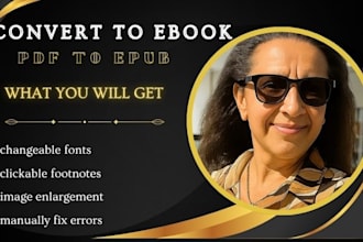 do ebook conversion pdf, word to epub, mobi ebook formatting for kindle, apple