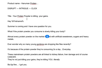 email copywriting and marketing for you