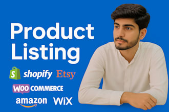 bulk import and export products on shopify, woocommrce, wix, amazon and ebay