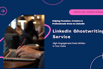 be your linkedin ghostwriter for viral posts, hooks, and storytelling