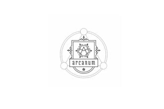 design inspirational an arcane logo for arcanum press