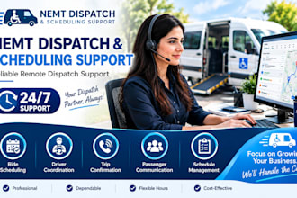provide reliable nemt dispatch and scheduling support