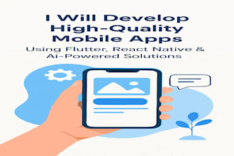 develop mobile app development app build flutter react native ai app creation