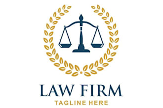 design modern attorney, legal or law firm logo