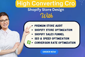 audit and review your shopify store for conversions cro