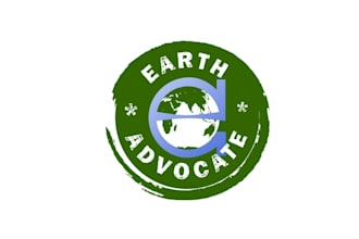 design modern environmental awareness logo