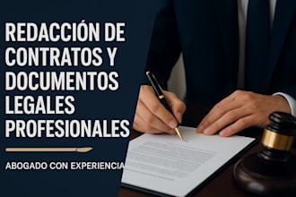 elaboración de contratos y otros documentos legales