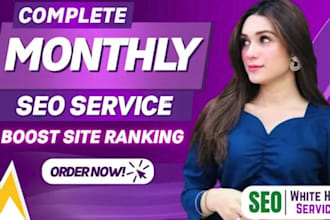do google monthly SEO service and backlinks