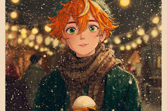 christmas children book illustration, bible illustration