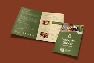 design professional lawn care, junk removal, handyman, car wash, bifold, flyers