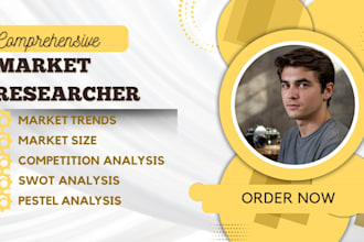 do indepth and comprehensive market research analysis, niche product research