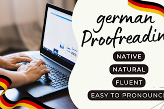correct your german translation to sound natural and fluent