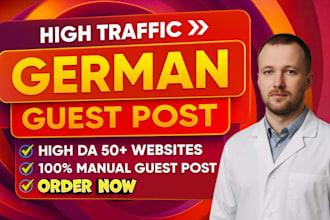 provide dr 90 guest post on high authority german websites