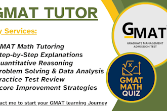 be your online gmat tutor