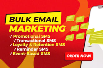 do blast bulk sms marketing email campaign text messages gohighlevel marketing