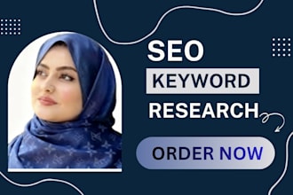 do SEO keyword research and competitor analysis