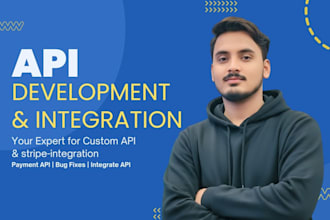 be your expert for custom API development and third party API integration