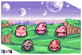 make pixel art badges