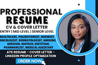 write ats healthcare medical dentist neurosurgeon pharmacist nursing resume cv