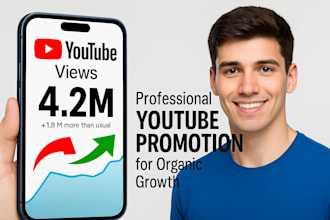 professional youtube promotion for organic growth