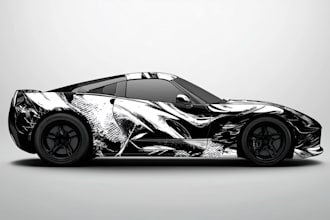 professional van wrap design, vehicle wrap design