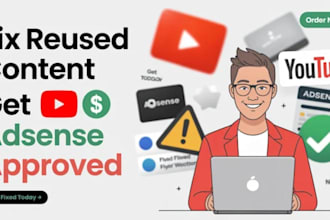 fix youtube monetization issues reused content and adsense problems