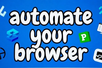 develop browser automation script for you