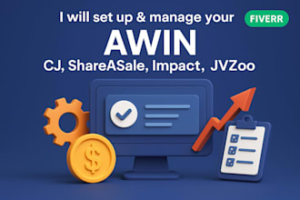 create and setup your awin affiliate account and manage