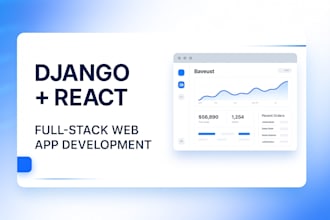 craft a powerful django and react app