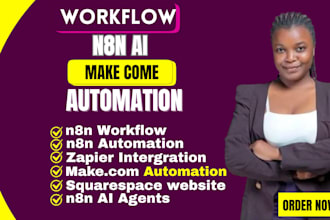 design or redesign your squarespace website with n8n workflow automation