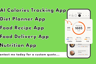 develop spanish ai calories tracking app meal plan app diet app food tracker app