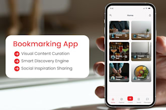 create a bookmarking app like pinterest