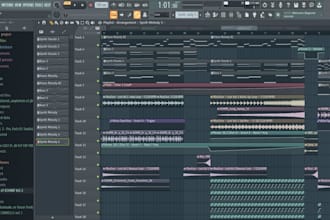 produce, mix and master your custom electronic or pop beat
