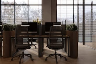 remodel internal office layout, meeting room, coworking space,furniture remodel