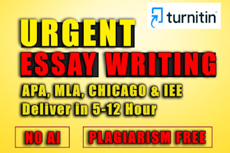 do urgent essay writing, ai and plagiarism free