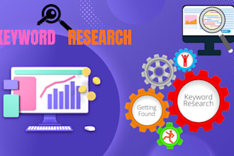 do keyword research and competitor analysis jobs