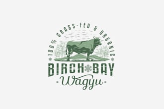 design surprising unique beef logo