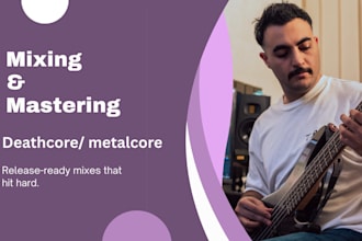 mix and master your metalcore song