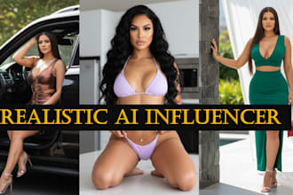 create human like ai influencer models