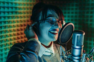 write and record female vocals for edm, house and techno music