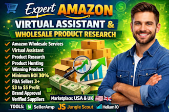 do amazon wholesale profitable product research and sourcing